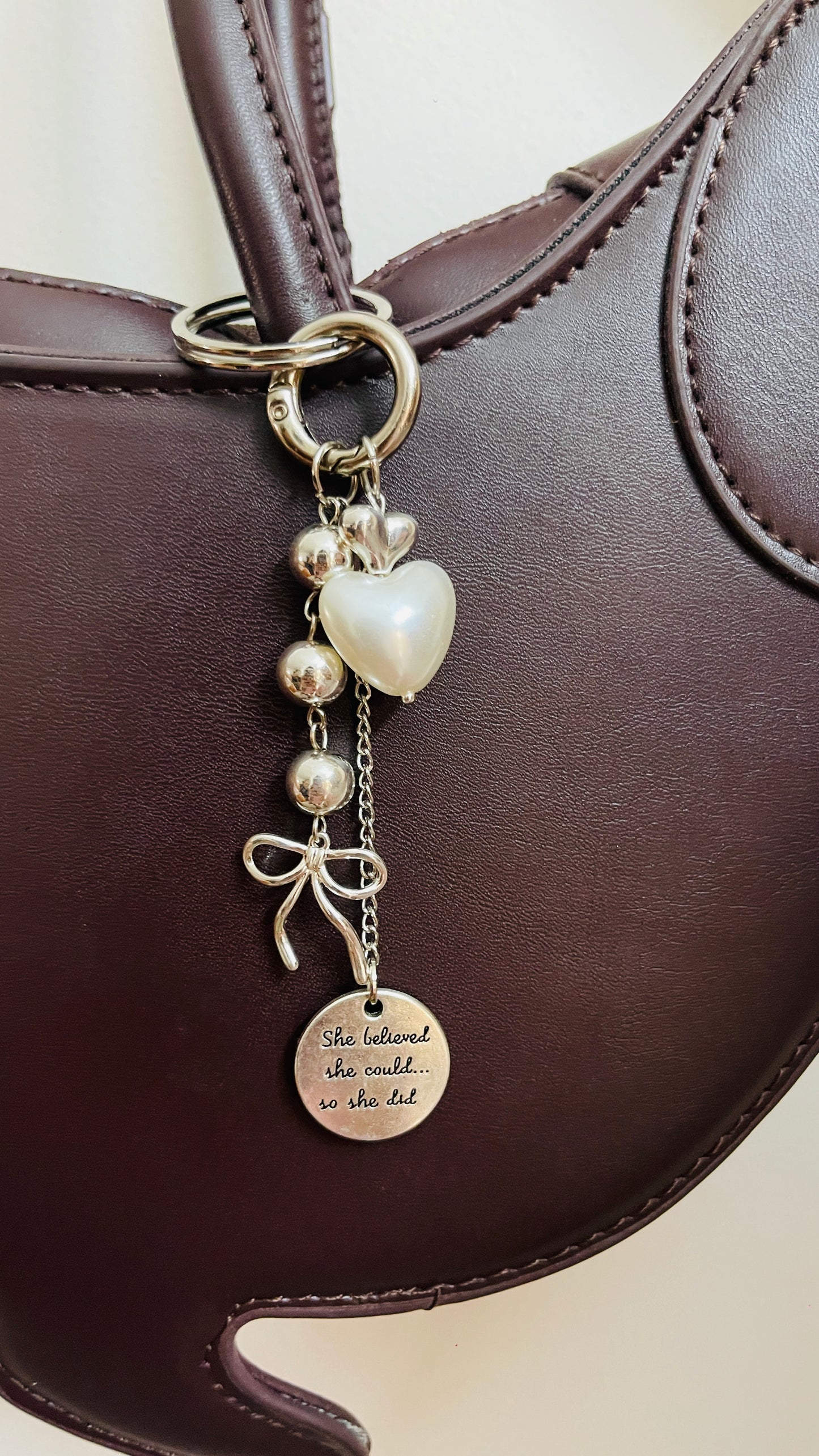 Believe Heart Charm