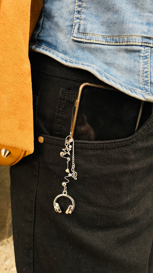 Melody Drop Phone Charm